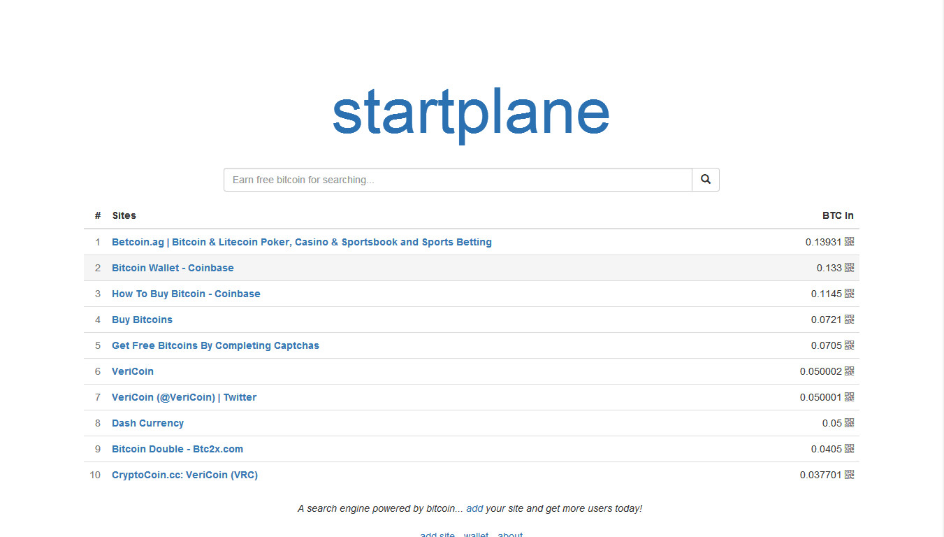 startplane